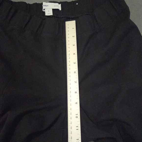 Old Navy Stevie Pants Womens XL Black Skinny High Rise Pull On Ponte Knit - Picture 4 of 10